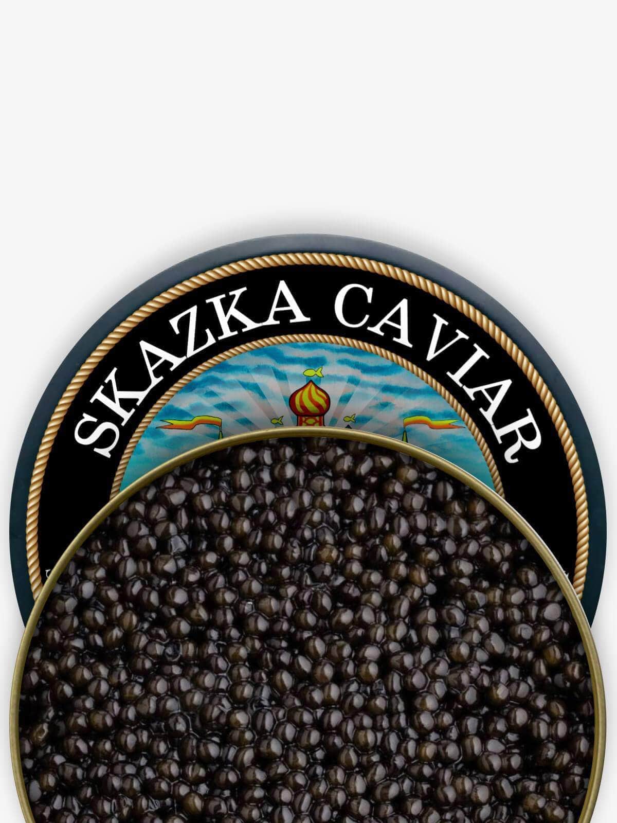Caviar Skazka āKING GRADEā Beluga Sturgeon Caviar