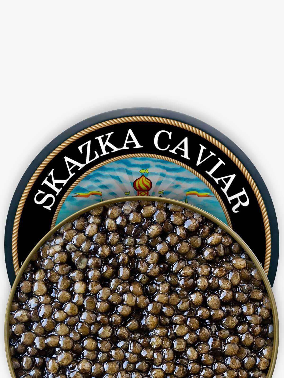 Caviar Skazka Seafood > Gourmet > Caviar “Traditional Russian” Siberian Sturgeon Caviar
