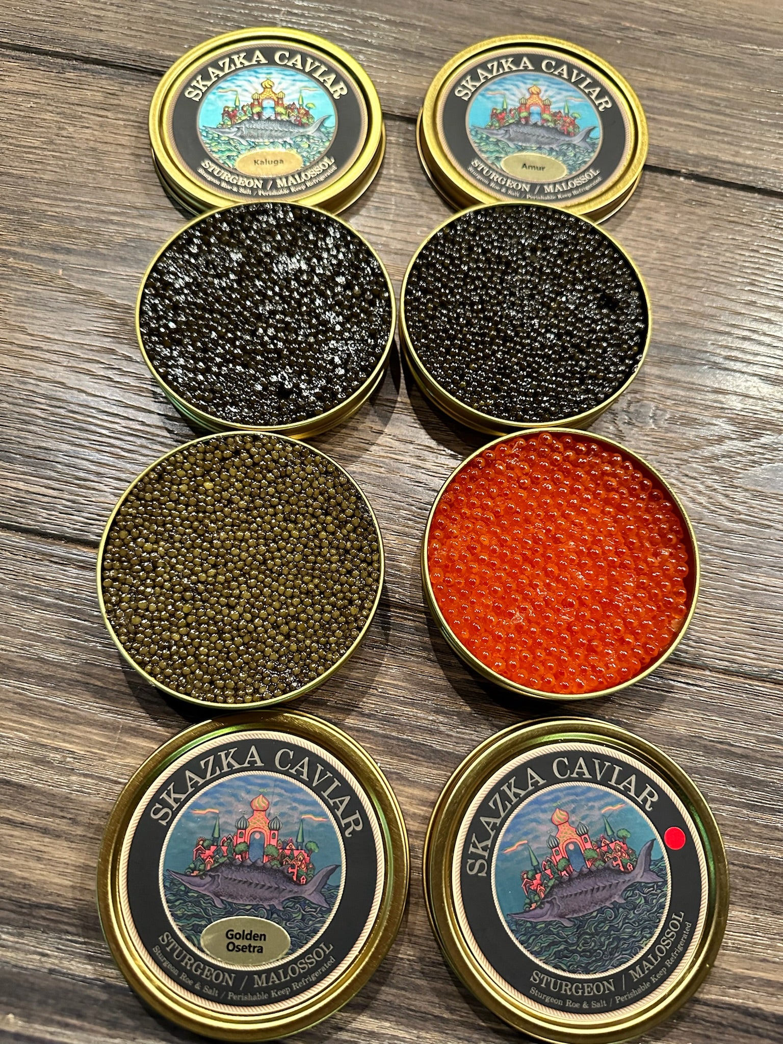 Caviar Samplers