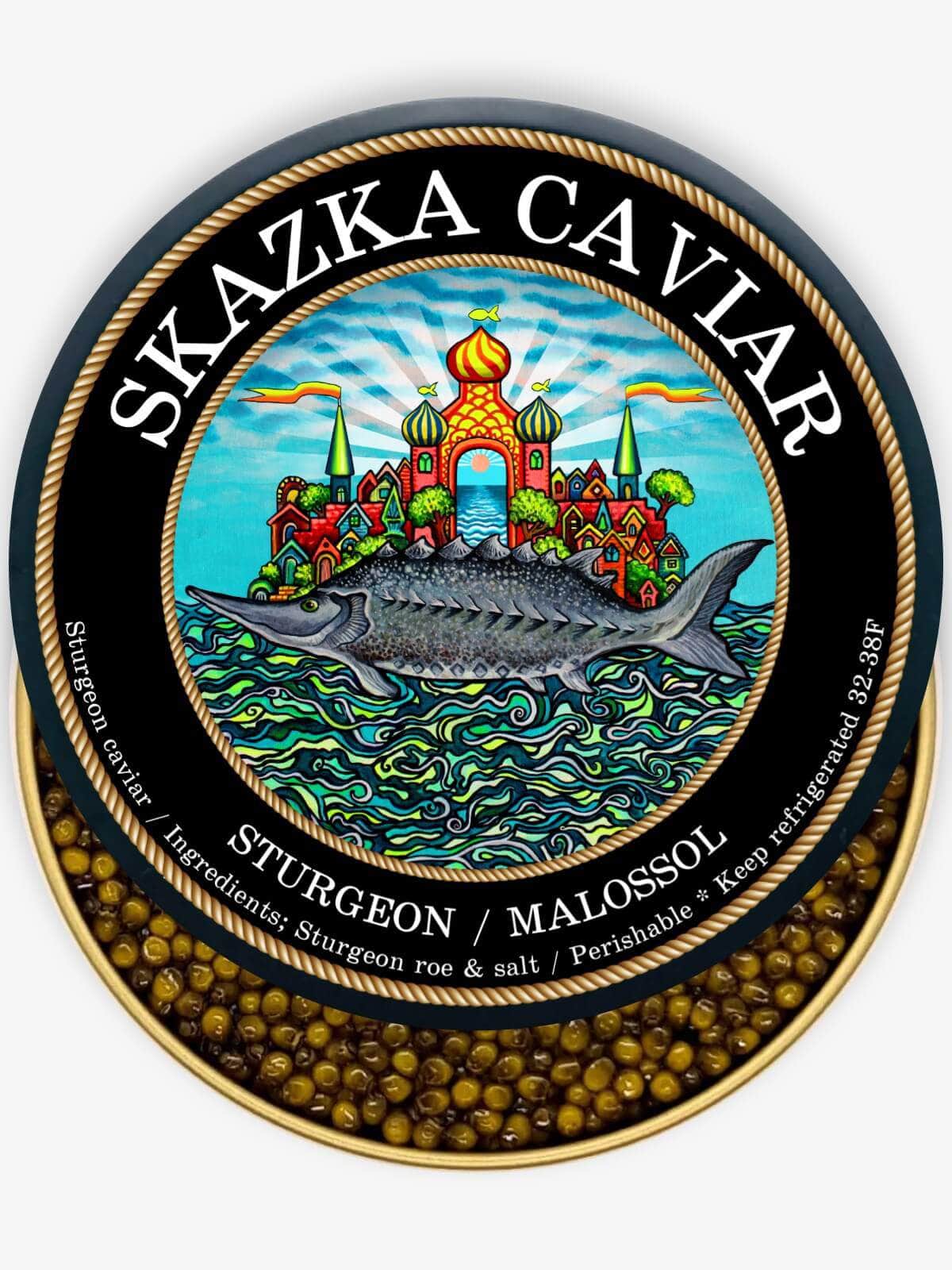 Caviar Skazka “Beluga’s Sister” Amur Sturgeon
