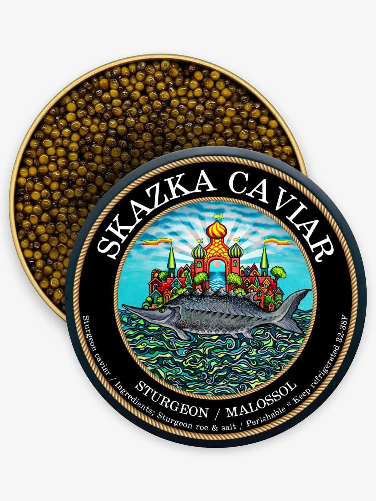 Caviar Skazka “Beluga’s Sister” Amur Sturgeon