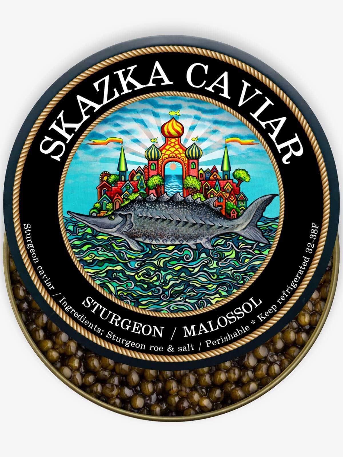 Caviar Skazka “River Beluga” Kaluga Sturgeon Caviar
