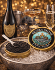 Caviar Skazka Seafood > Gourmet > Caviar Caviar and Champagne Gift Set