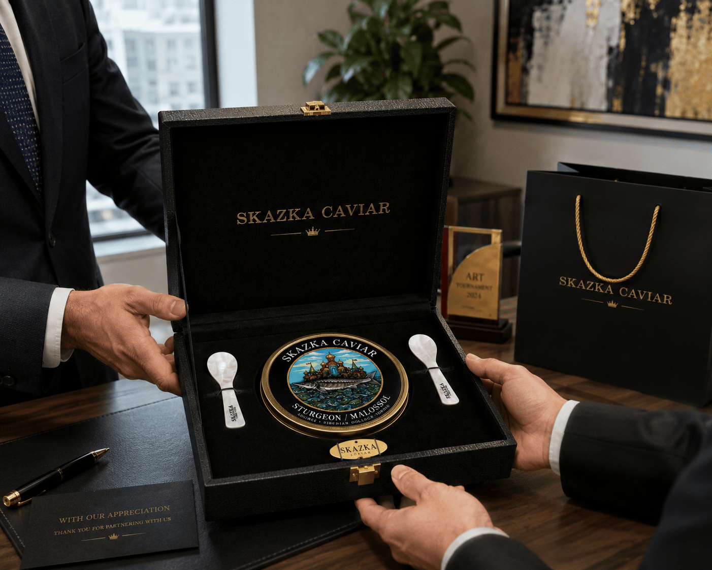 Caviar Skazka Seafood > Gourmet > Caviar Caviar Gift Set