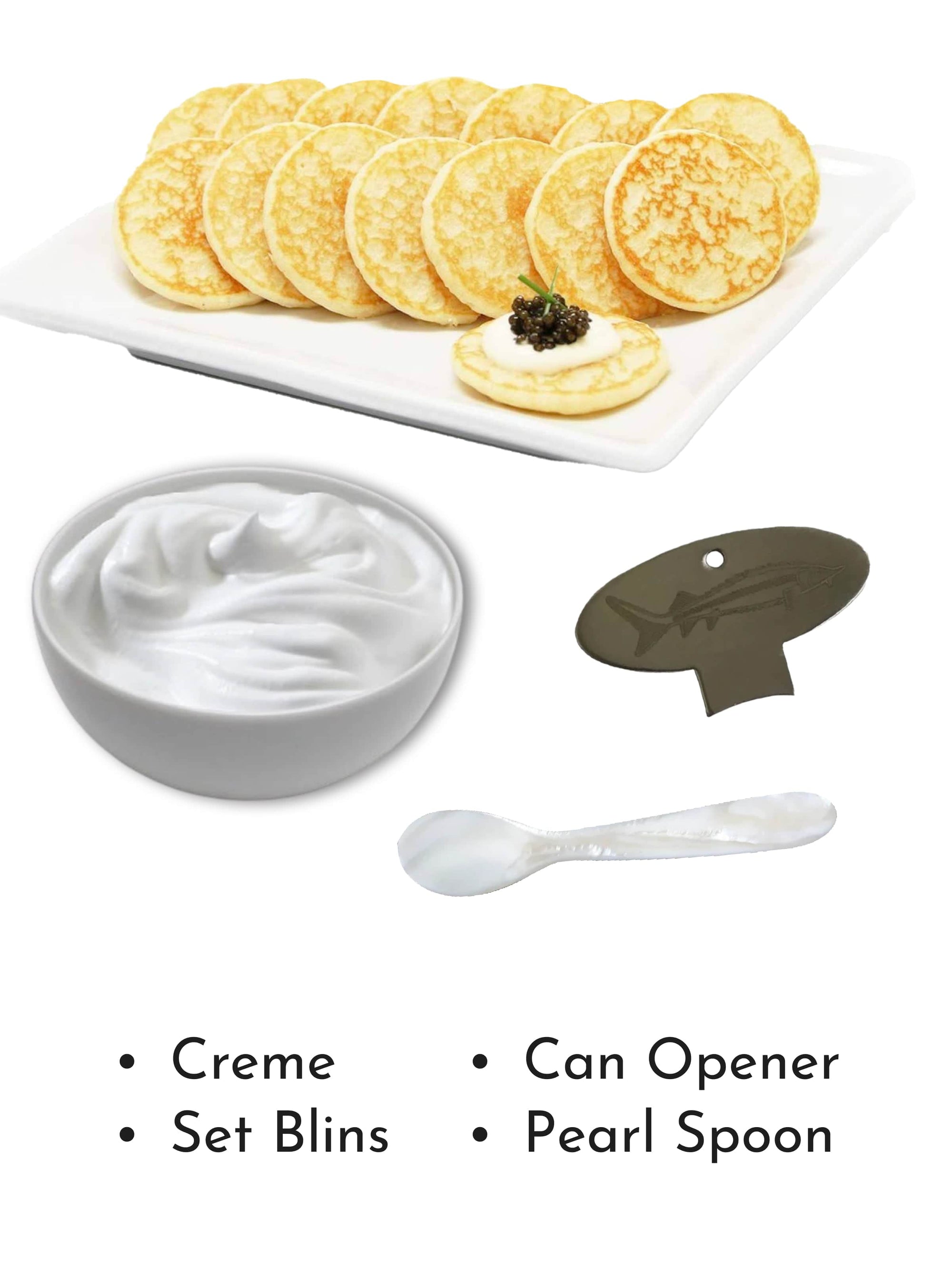 Caviar Skazka Seafood > Gourmet > Caviar Gift Set Caviar Sampler