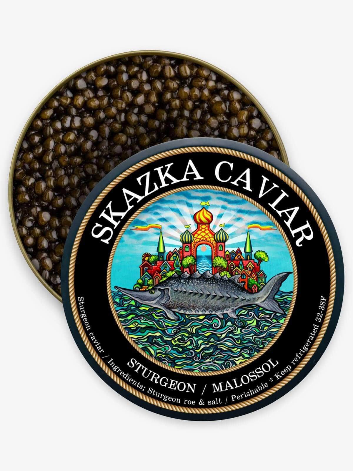 Caviar Skazka Seafood &gt; Gourmet &gt; Caviar “Oprah’s Favorite” Russian Osetra Caviar