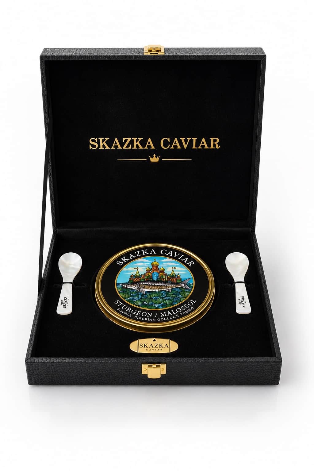 Caviar Skazka Signature Osetra Caviar Gift Box (100g)