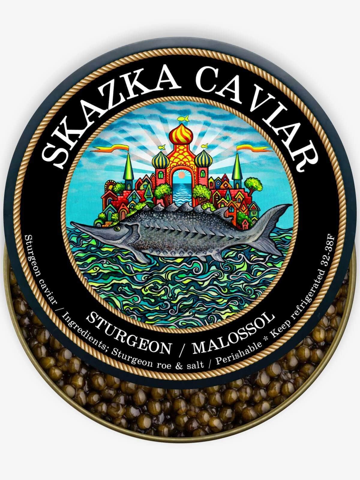 “River Beluga” Kaluga Sturgeon Caviar - Caviar Skazka