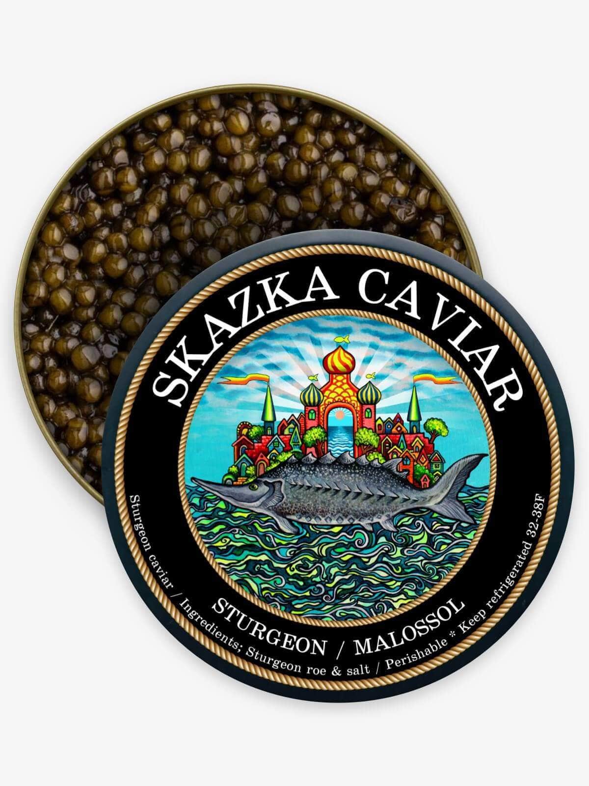 “River Beluga” Kaluga Sturgeon Caviar - Caviar Skazka